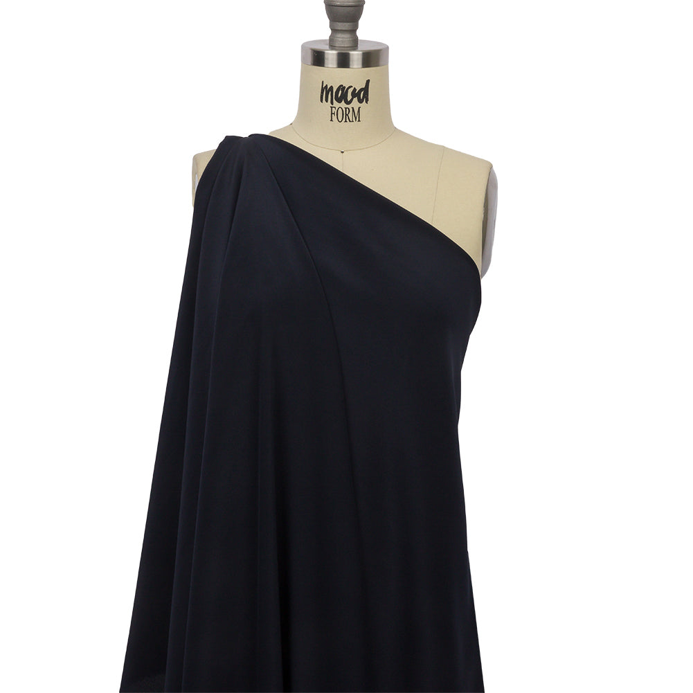 Silk Crepe de Chine - Midnight - Premium Collection