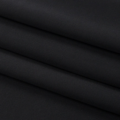 Silk Crepe de Chine - Black - Premium Collection