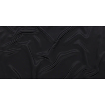 Silk Crepe de Chine - Black - Premium Collection