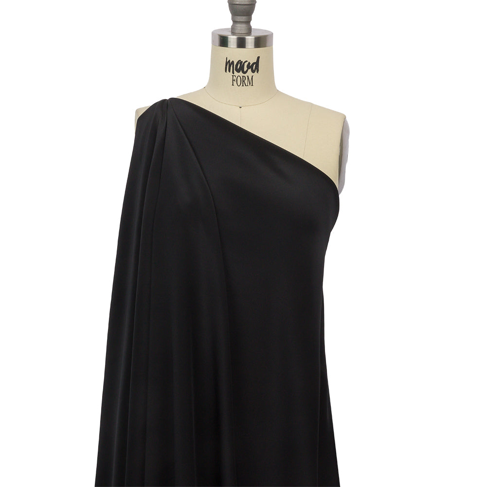 Silk Crepe de Chine - Black - Premium Collection