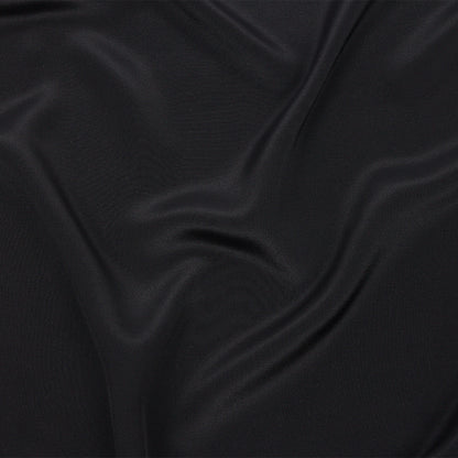 Silk Crepe de Chine - Black - Premium Collection