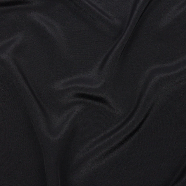 Silk Crepe de Chine - Black - Premium Collection