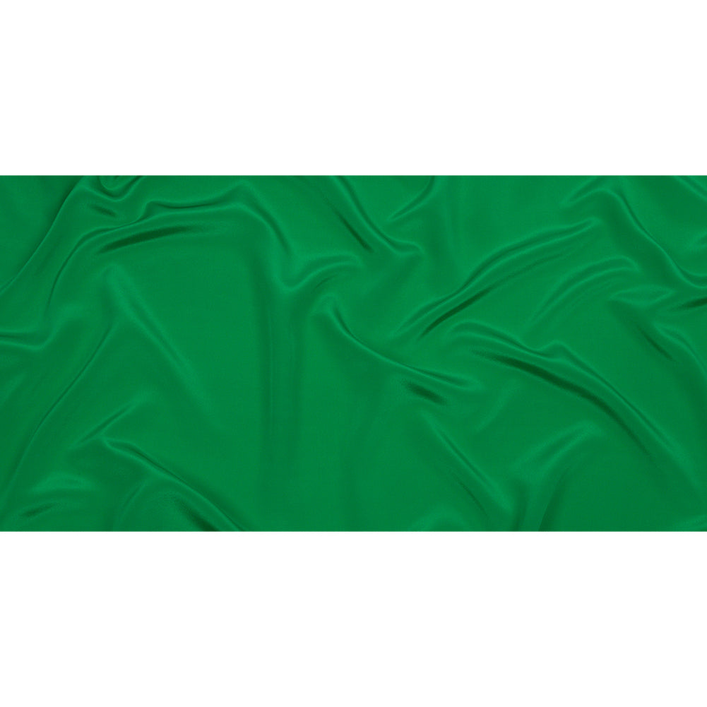 Silk Crepe de Chine - Kelly Green - Premium Collection
