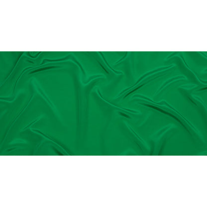 Silk Crepe de Chine - Kelly Green - Premium Collection