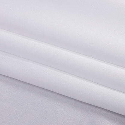 Stretch Silk Charmeuse - Bright White - Premium Collection
