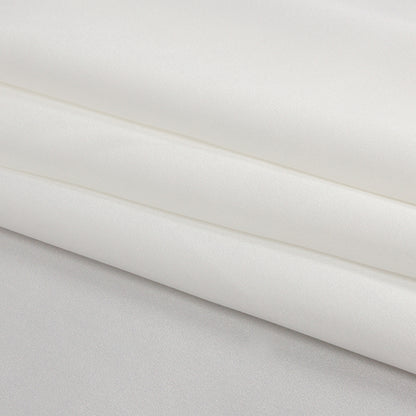Stretch Silk Charmeuse - Whisper White - Premium Collection