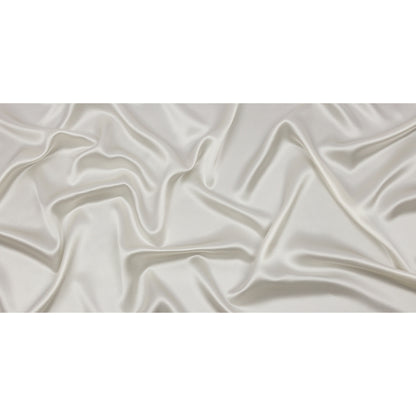 Stretch Silk Charmeuse - Antique White - Premium Collection Full