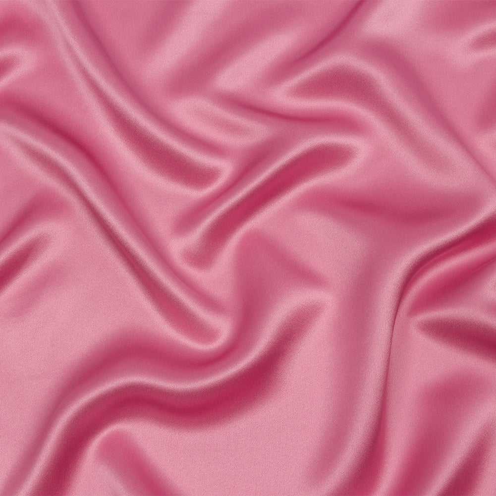 Stretch Silk Charmeuse - Polignac Pink - Premium Collection