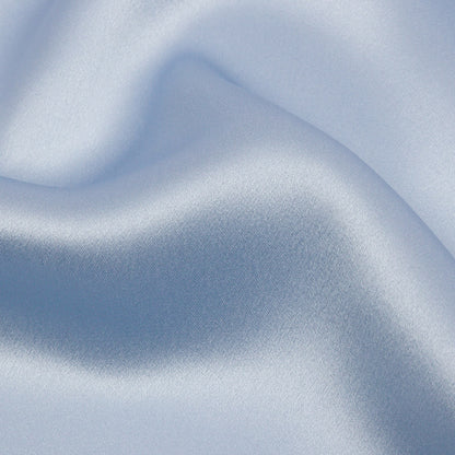 Stretch Silk Charmeuse - Baby Blue - Premium Collection