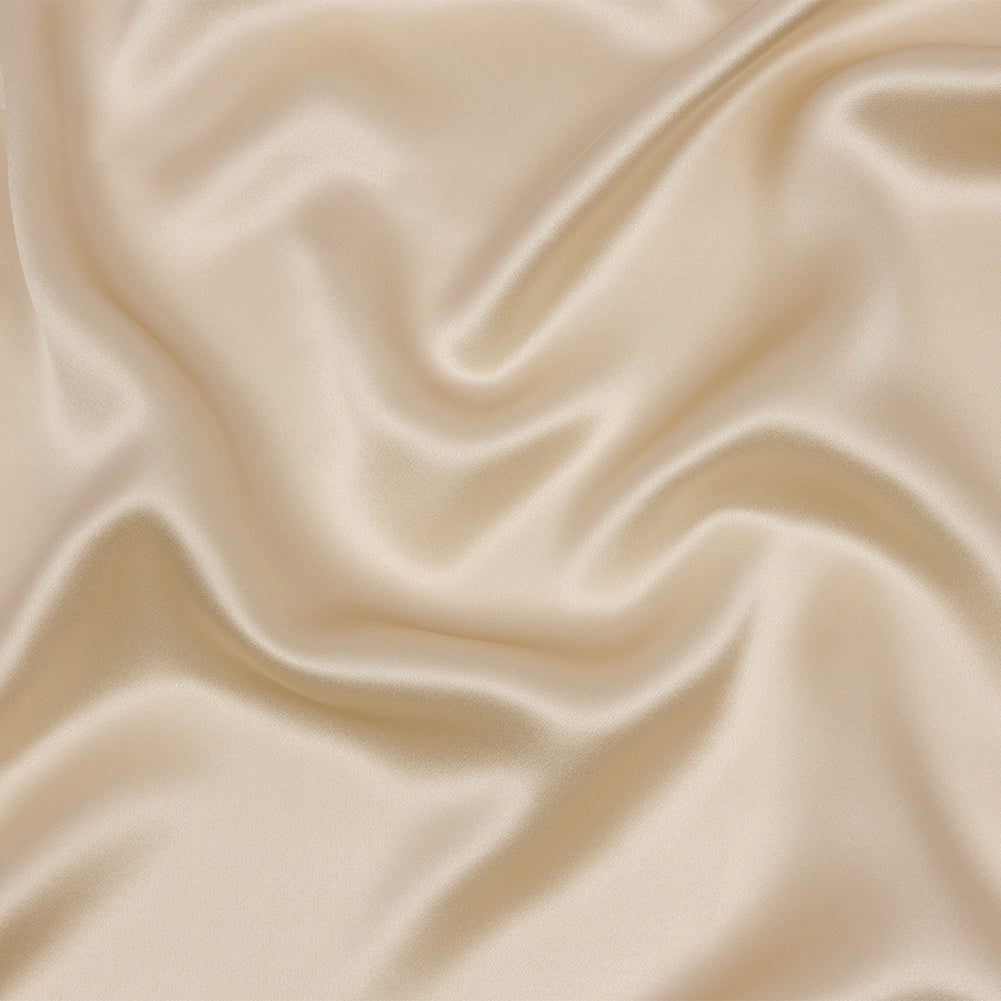 Stretch Silk Charmeuse - Ivory - Premium Collection