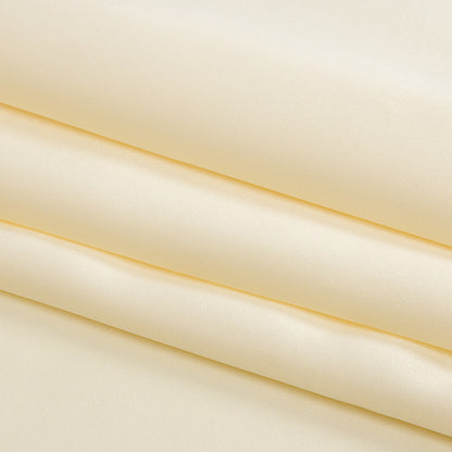 Stretch Silk Charmeuse - Pale Yellow - Premium Collection
