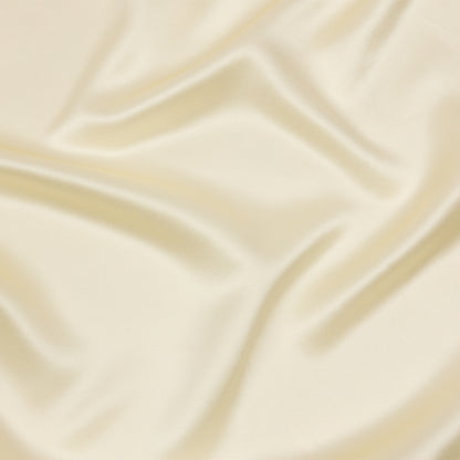 Stretch Silk Charmeuse - Pale Yellow - Premium Collection