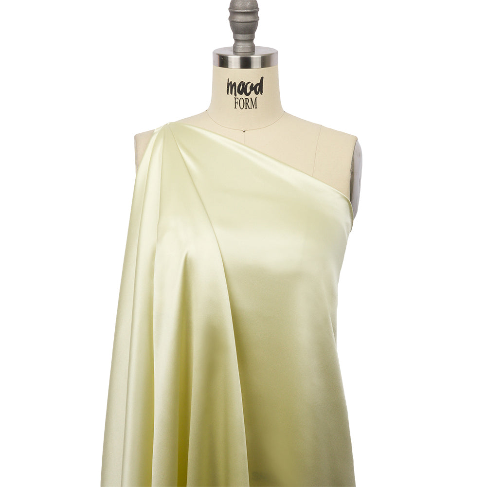 Stretch Silk Charmeuse - Young Wheat - Premium Collection