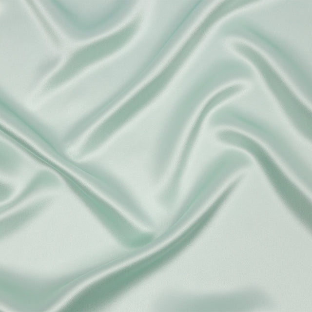 Stretch Silk Charmeuse - Morning Mist - Premium Collection