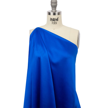 Stretch Silk Charmeuse - Princess Blue - Premium Collection