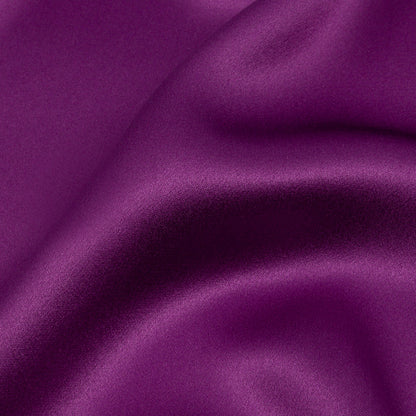 Stretch Silk Charmeuse - Bright Purple - Premium Collection