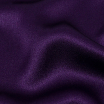 Charmeuse de seda elástica - Uva - Colección Premium