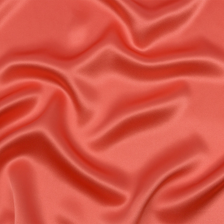 template--26688905969737__main-Stretch Silk Charmeuse - Coral - Premium Collection