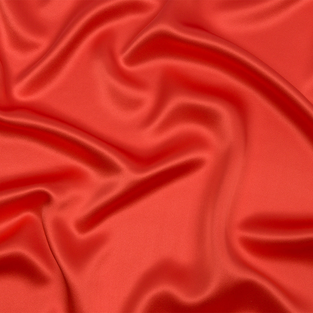 Stretch Silk Charmeuse - Mandarin - Premium Collection