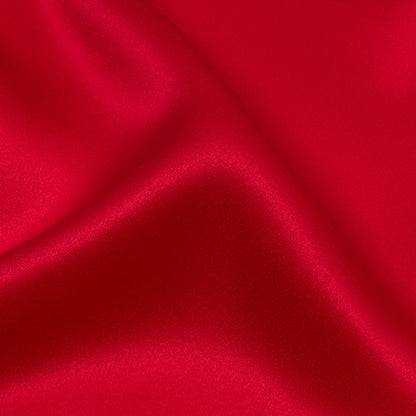 Stretch Silk Charmeuse - Red - Premium Collection