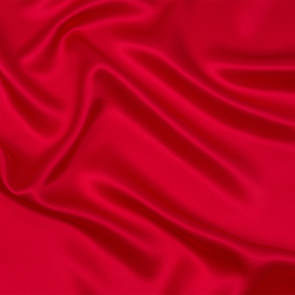 Stretch Silk Charmeuse - Red - Premium Collection