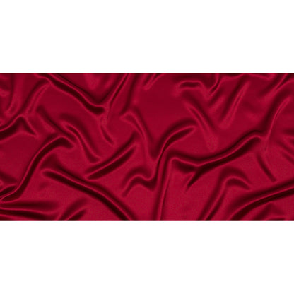 Charmeuse de seda elástica - Pimiento chili - Colección Premium