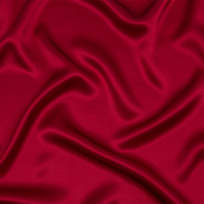 Stretch Silk Charmeuse - Chili Pepper - Premium Collection