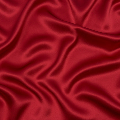 Stretch Silk Charmeuse - Brick - Premium Collection