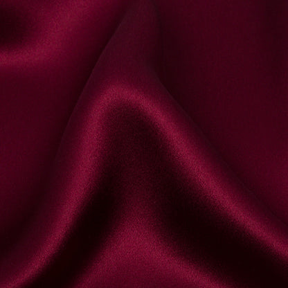 Stretch Silk Charmeuse - Maroon - Premium Collection