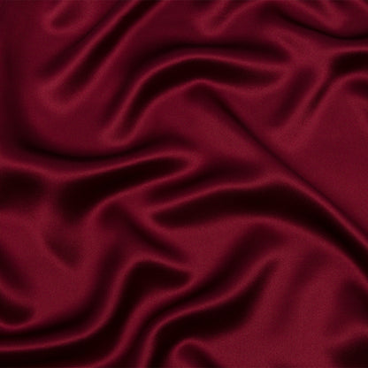 Stretch Silk Charmeuse - Port - Premium Collection
