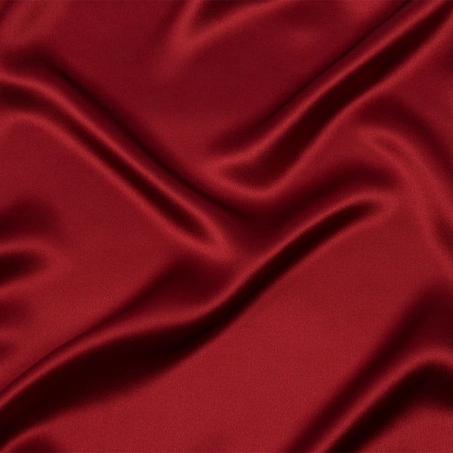 Stretch Silk Charmeuse - Rust - Premium Collection