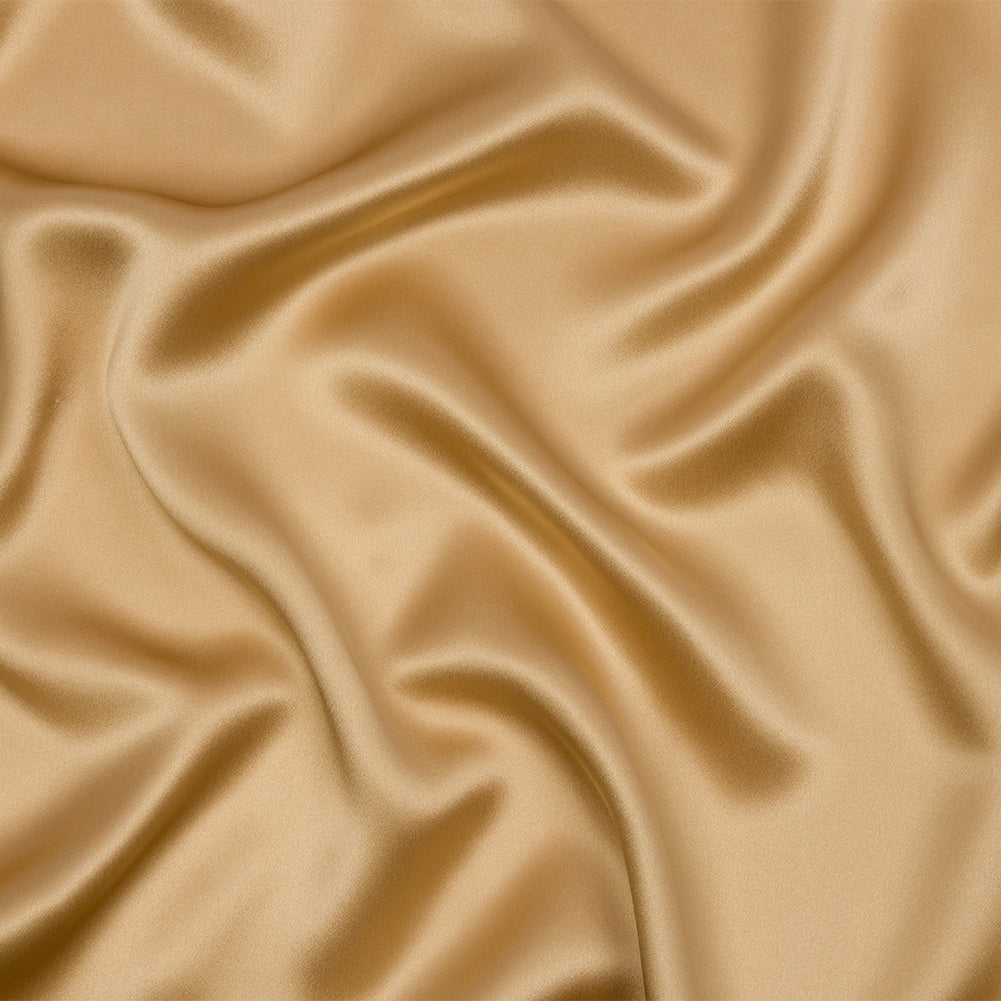 Stretch Silk Charmeuse - Latte - Premium Collection
