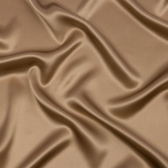 Stretch Silk Charmeuse - Cornstalk - Premium Collection