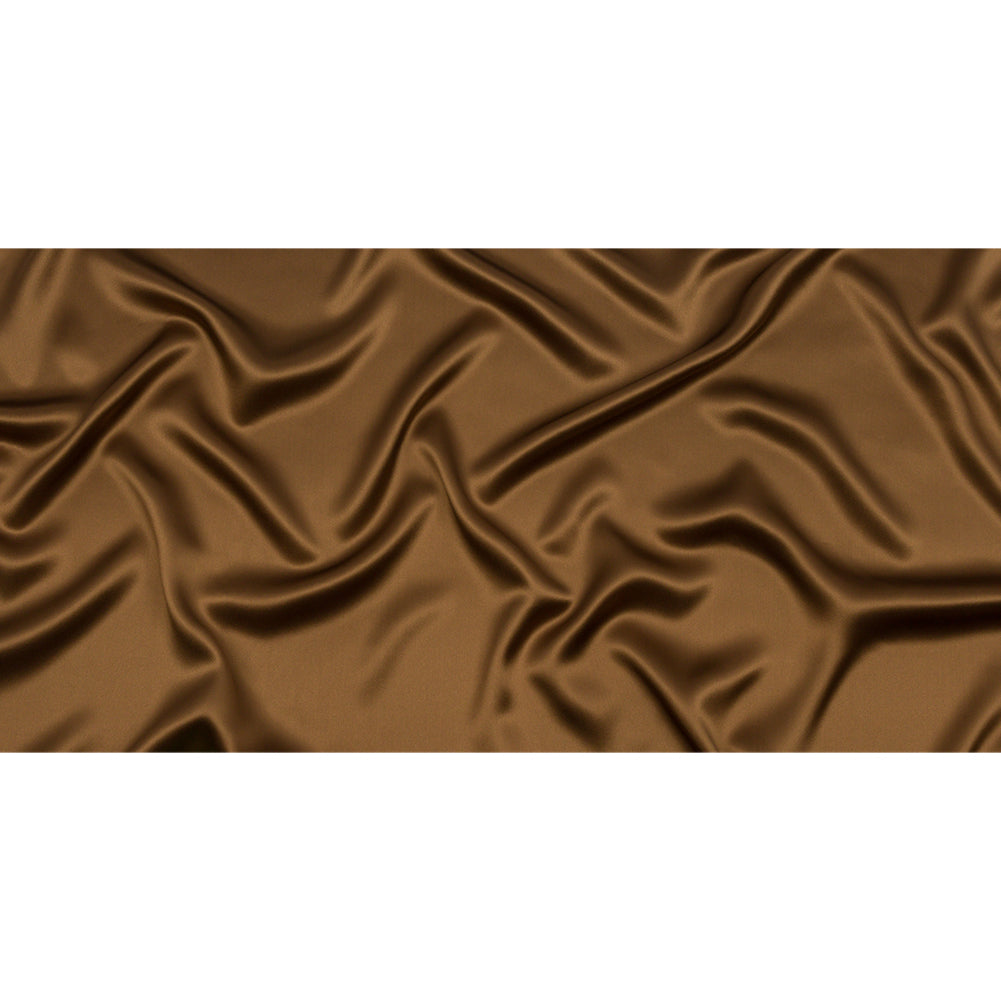 Stretch Silk Charmeuse - Dark Olive - Premium Collection