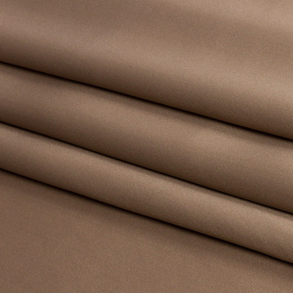 Charmeuse de seda elástica - Hongos - Colección Premium