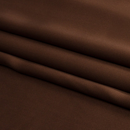 Stretch Silk Charmeuse - Chocolate - Premium Collection