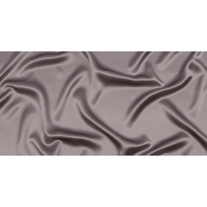 Stretch Silk Charmeuse - Silver - Premium Collection
