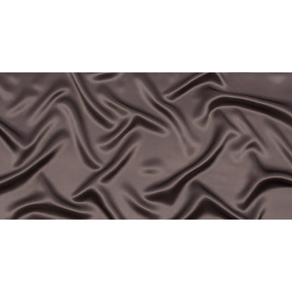 Stretch Silk Charmeuse - Dark Silver - Premium Collection