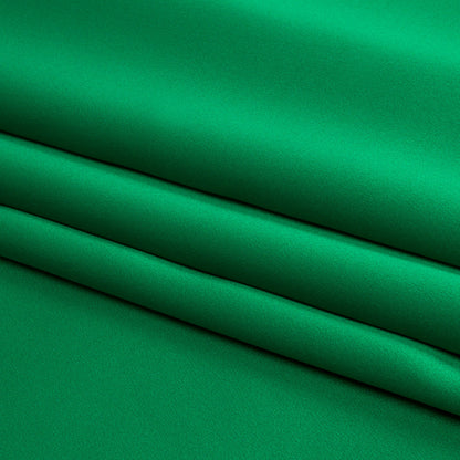 Stretch Silk Charmeuse - Kelly Green - Premium Collection