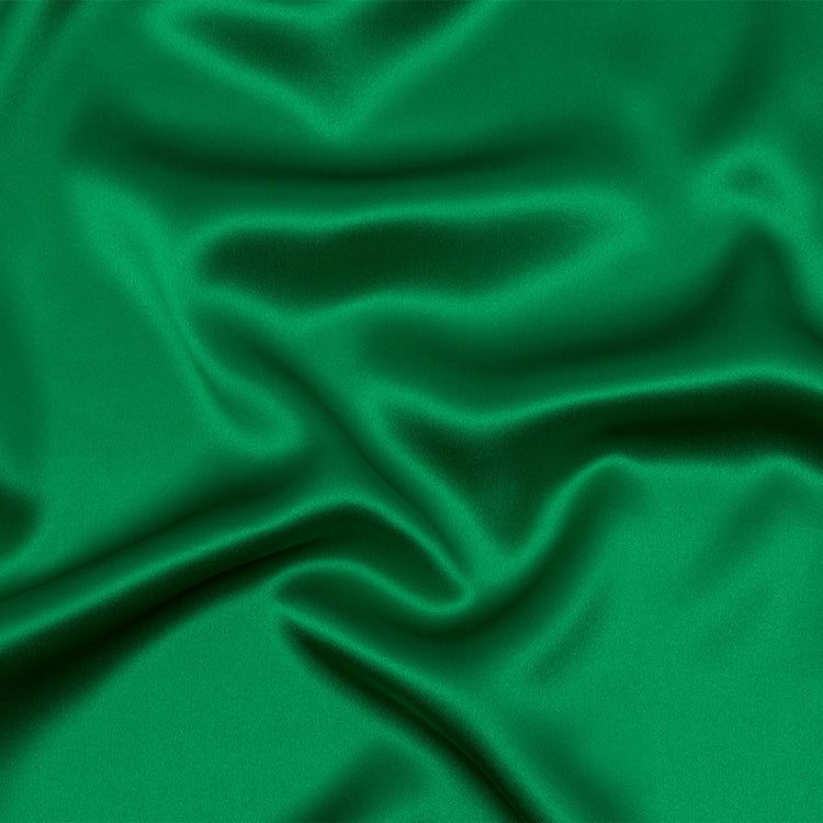 template--25130090922057__main-Stretch Silk Charmeuse - Kelly Green - Premium Collection