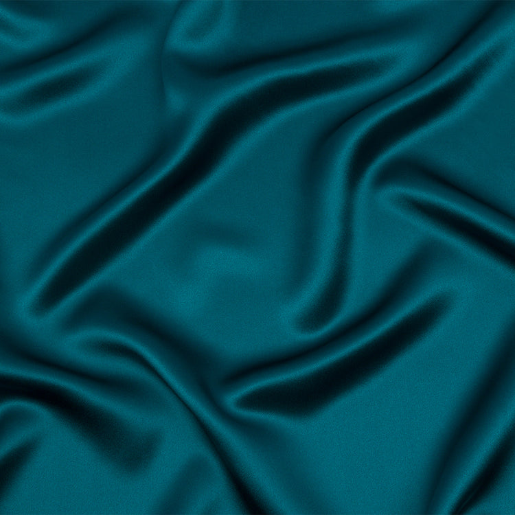 template--25130090922057__main-Stretch Silk Charmeuse - Deep Teal - Premium Collection