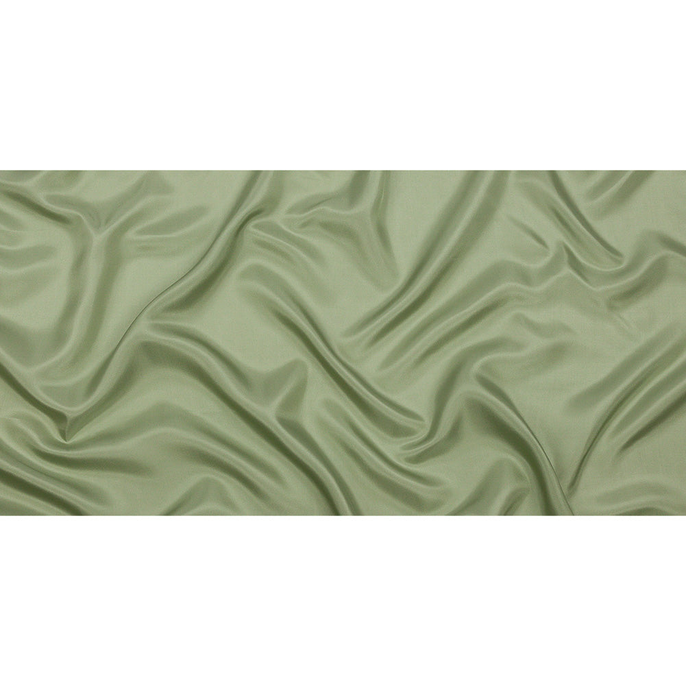 China Silk/Silk Habotai - Oil Green - Premium Collection Drape