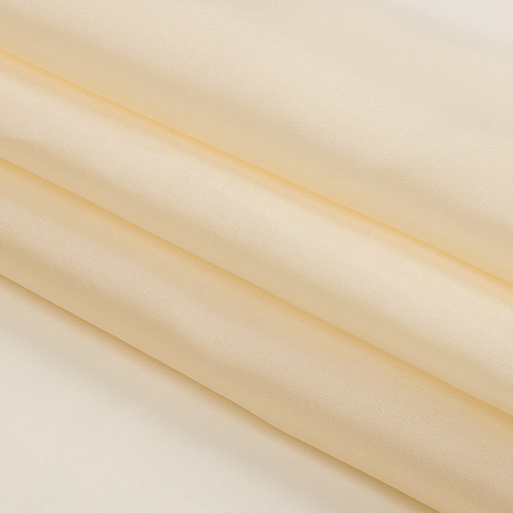 Seda china/Seda Habotai - Amarillo pálido - Colección prémium