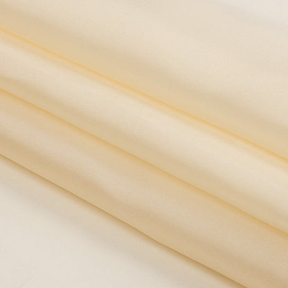 Seda china/Seda Habotai - Amarillo pálido - Colección prémium