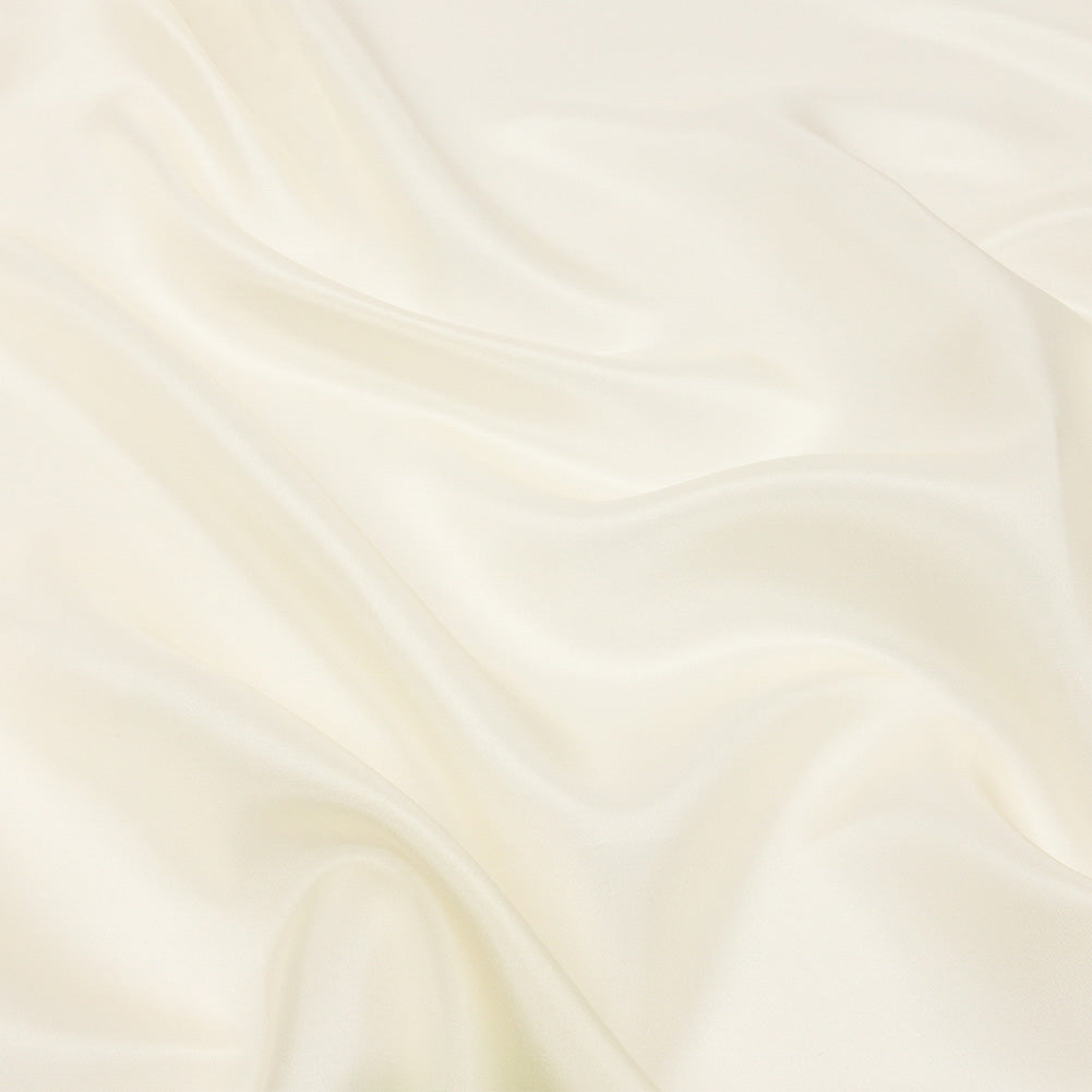 China Silk/Silk Habotai - Pale Yellow - Premium Collection