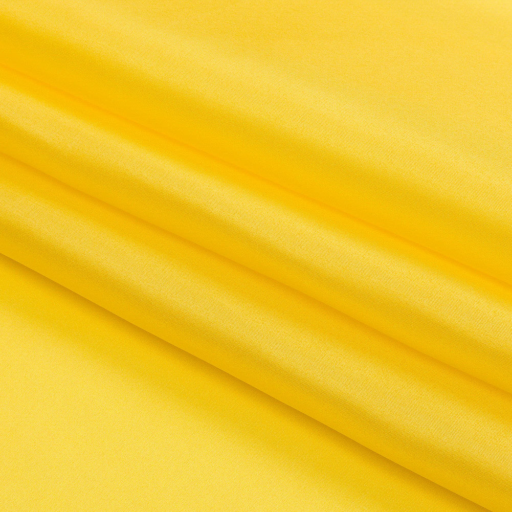 Seda china/Seda Habotai - Amarillo mantequilla - Colección Premium