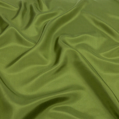 China Silk/Silk Habotai - Pesto Green - Premium Collection