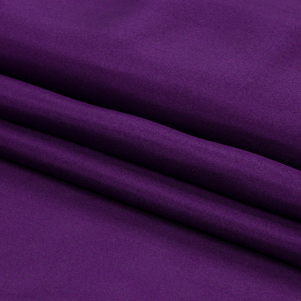 Seda china/Seda Habotai - Púrpura Majestad - Colección Premium