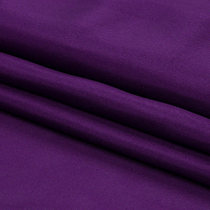 Seda china/Seda Habotai - Púrpura Majestad - Colección Premium