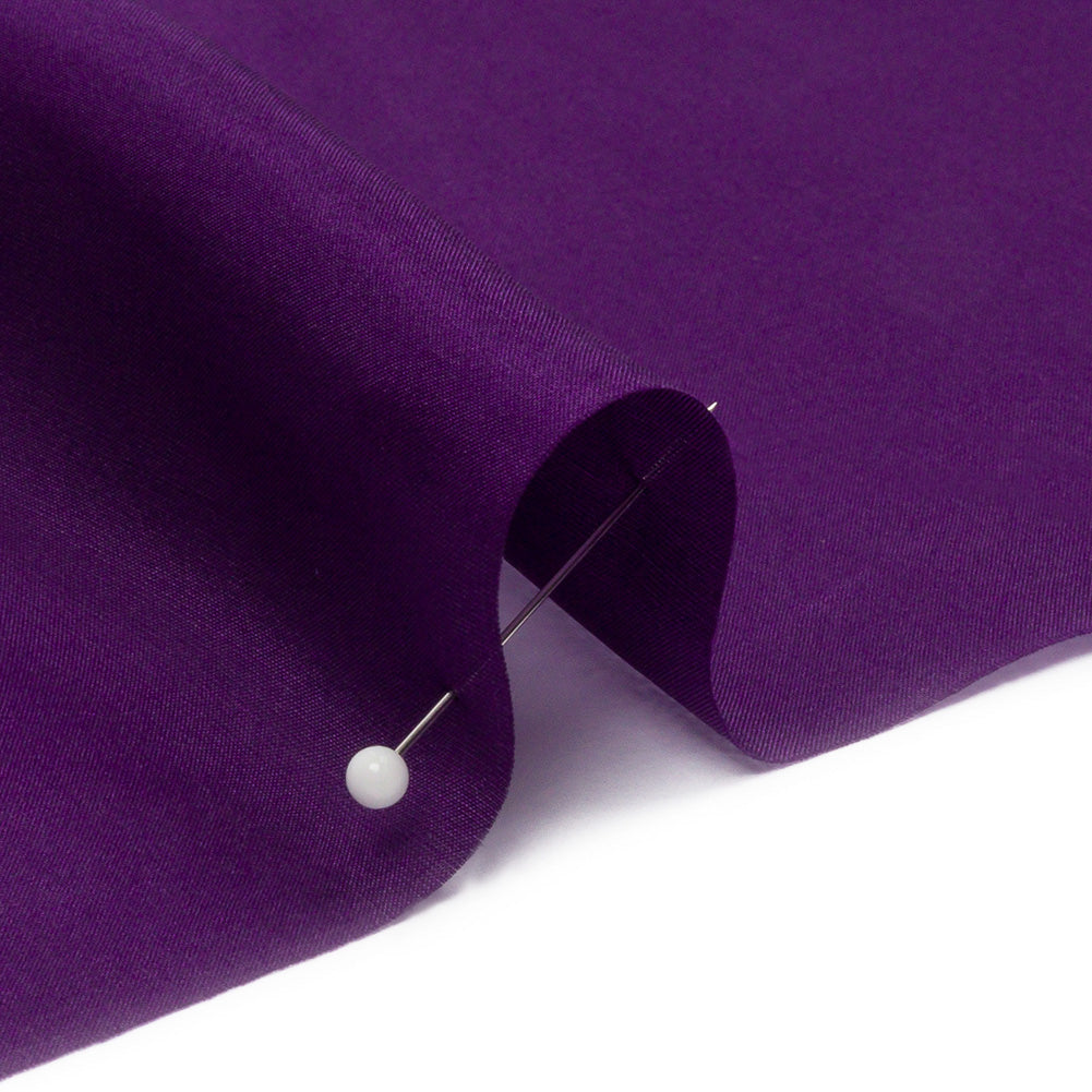 Seda china/Seda Habotai - Púrpura Majestad - Colección Premium